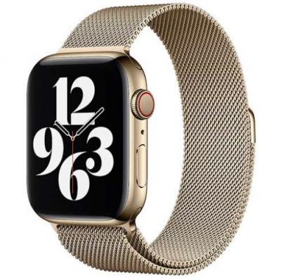 apple watch 40mm gold milanese loop